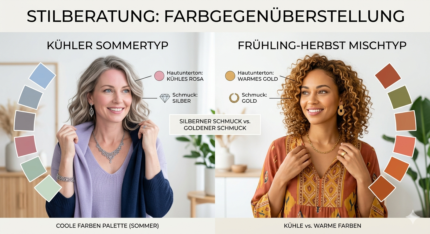 Farbgegenüberstellung